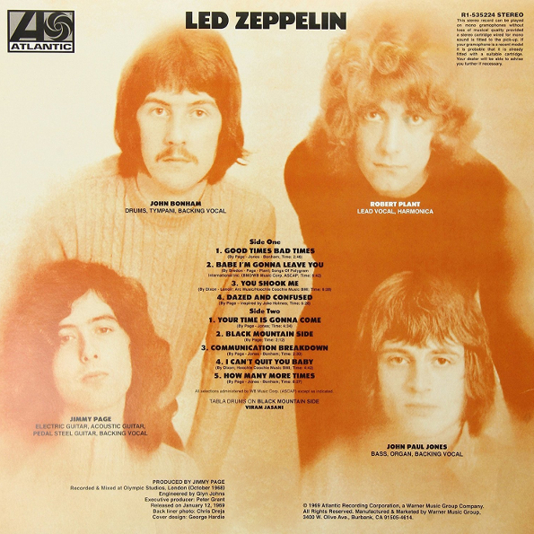 LP Led Zeppelin - Led Zeppelin