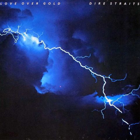 LP Dire Straits - Love Over Gold