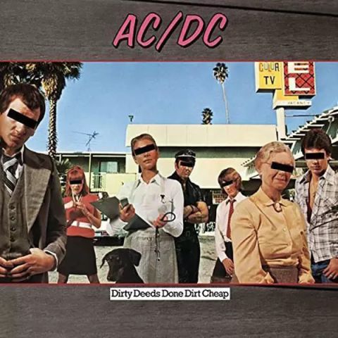 LP AC/DC - Dirty Deeds Done Dirt Cheap