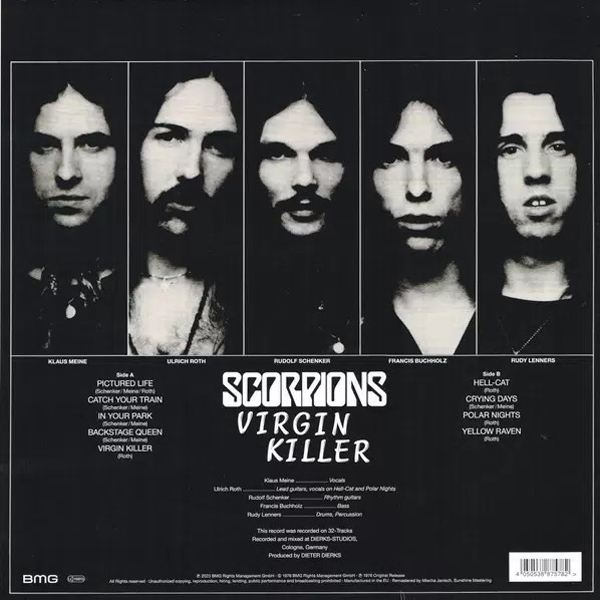 LP Scorpions - Virgin Killer (Sky Blue)