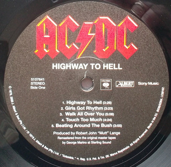 LP AC/DC - Highway To Hell