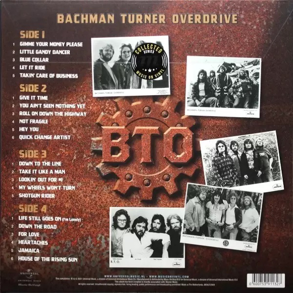 LP Bachman Turner Overdrive – Collected