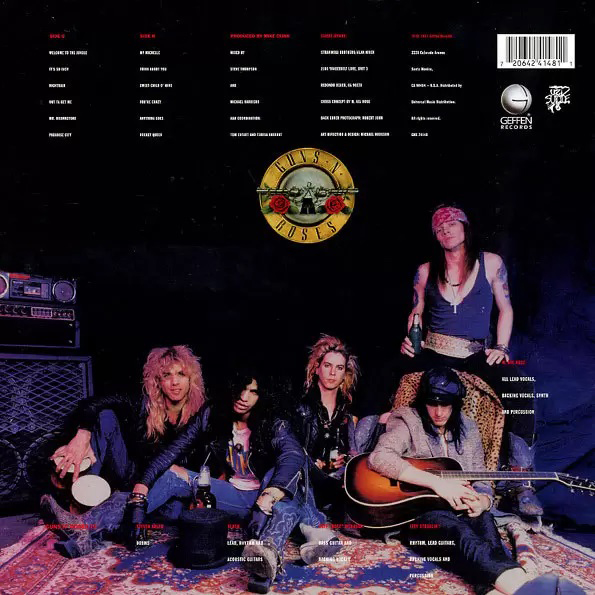 LP Guns N' Roses - Appetite for Destruction