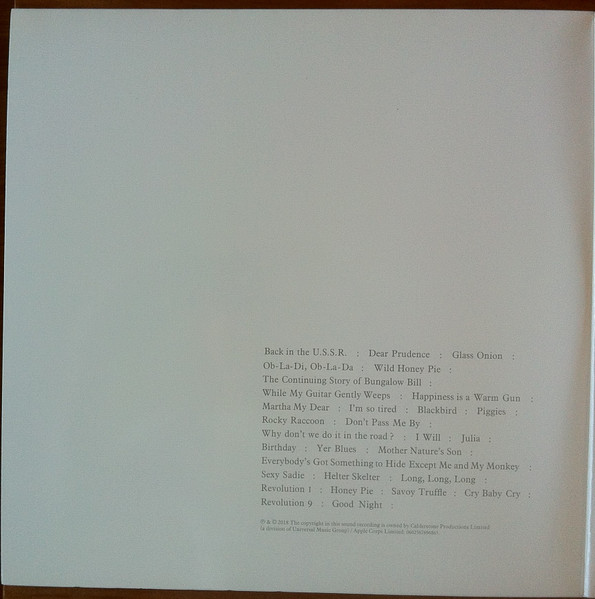 LP The Beatles - The Beatles (White Album)