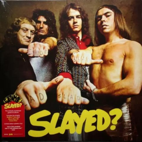 LP Slade – Slayed? (Black & Yellow Splatter)