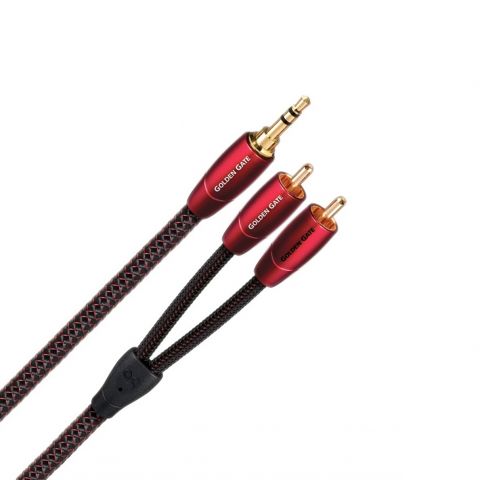 AudioQuest Golden Gate mini-Jack (3.5mm) - 2RCA 0.6M