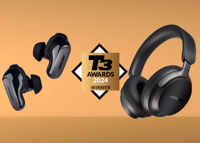 Две модели наушников с шумоподавлением Bose получили награду T3 Awards 2024