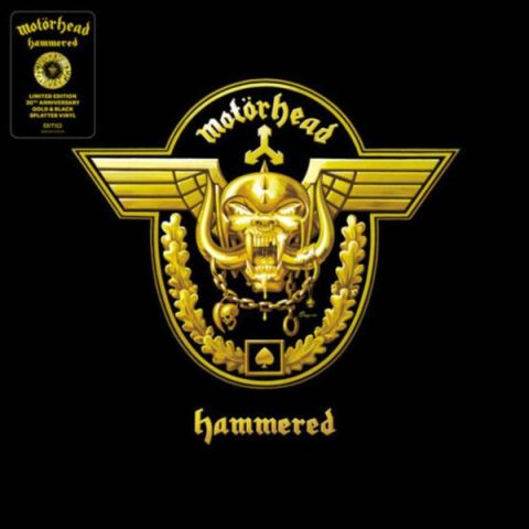 LP Motorhead – Hammered (Gold & Black Splatter Vinyl)