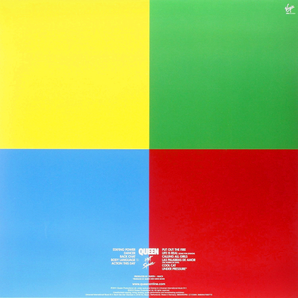 LP Queen - Hot Space