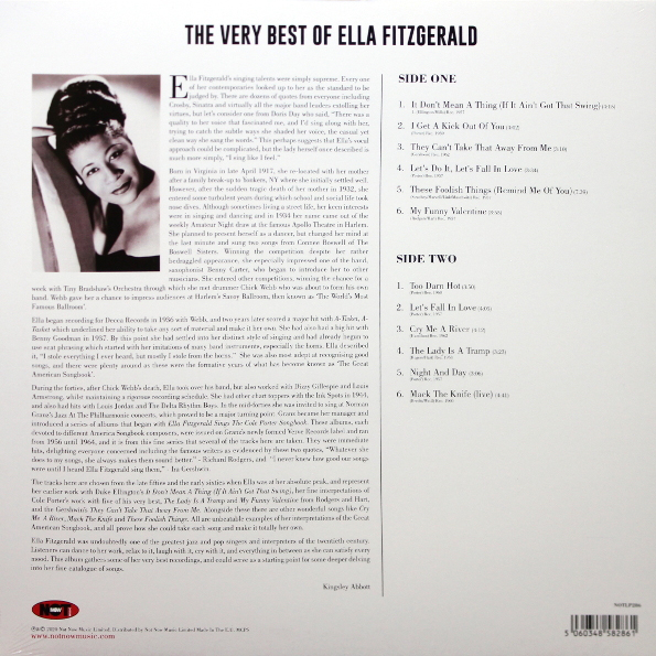 LP Fitzgerald Ella - The Very Best Of (Electric Blue)