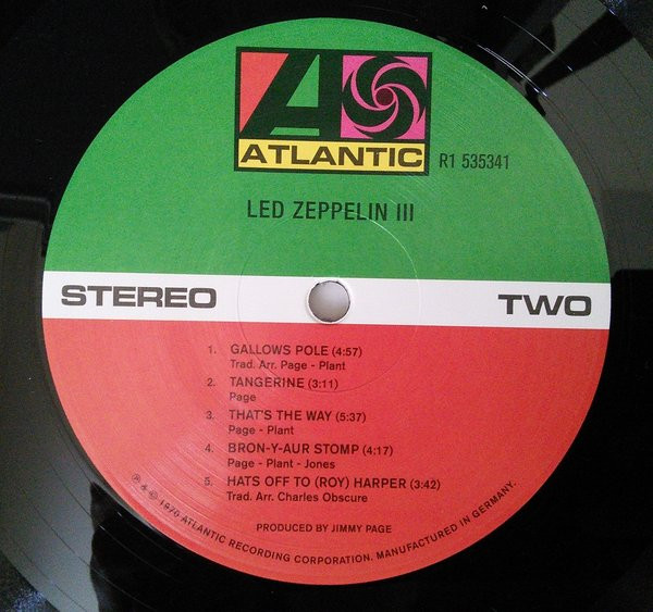 LP Led Zeppelin - Led Zeppelin III