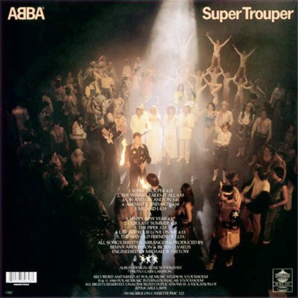 LP ABBA - Super Trouper