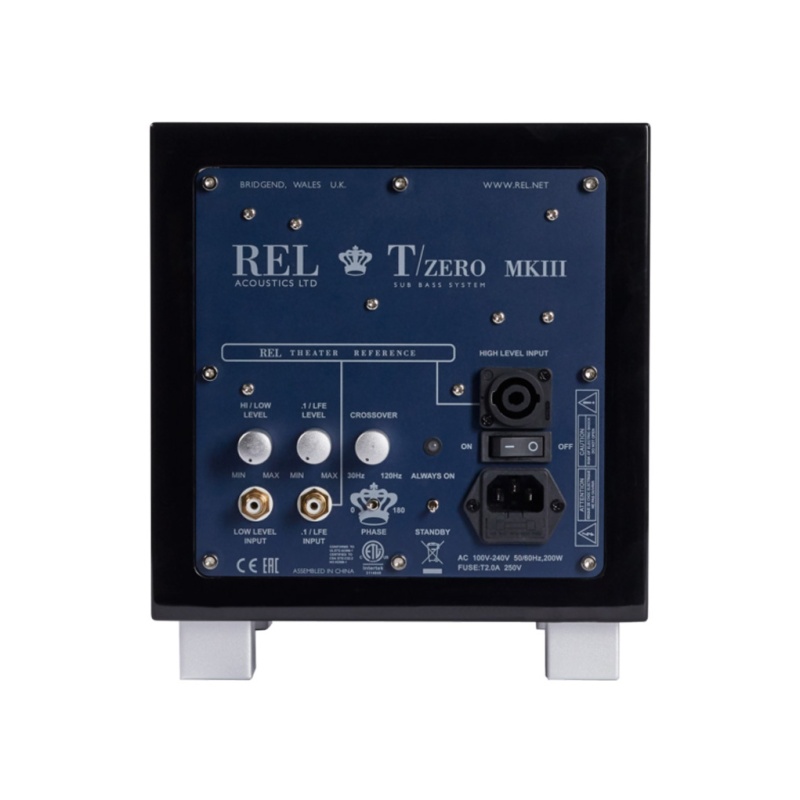 REL T-Zero MKIII Piano Black