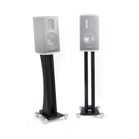 Scansonic HD Speaker Stand Twin Black